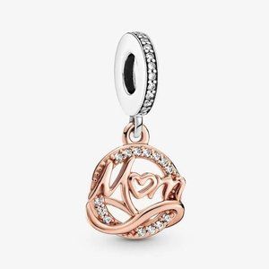 Pandora Two-tone Mom Dangle Charm